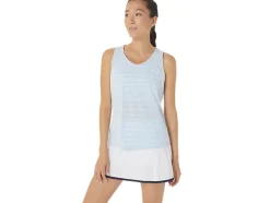 Best Sale ASICS COURT STRIPE TANK Soft Sky
