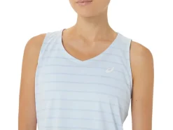 Best Sale ASICS COURT STRIPE TANK Soft Sky