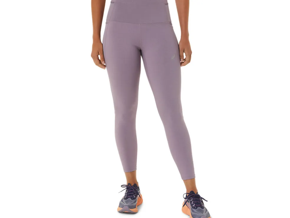 Sale ASICS DISTANCE SUPPLY 7/8 TIGHT Violet Quartz Heather