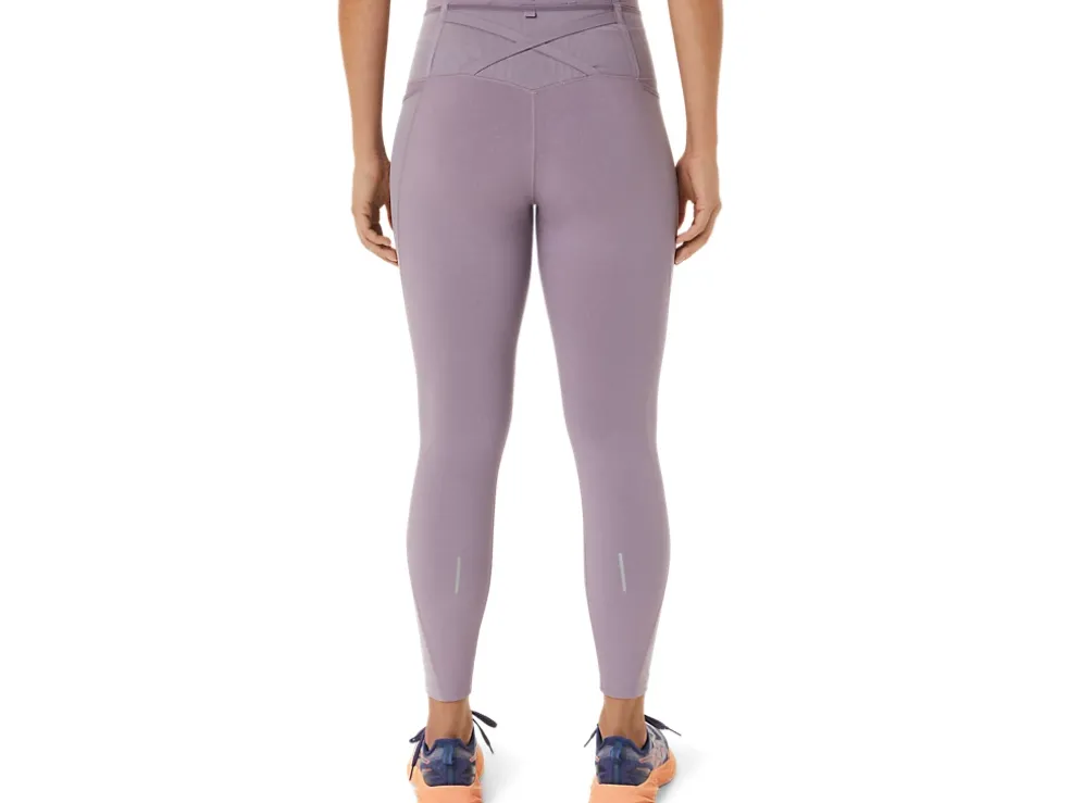 Sale ASICS DISTANCE SUPPLY 7/8 TIGHT Violet Quartz Heather