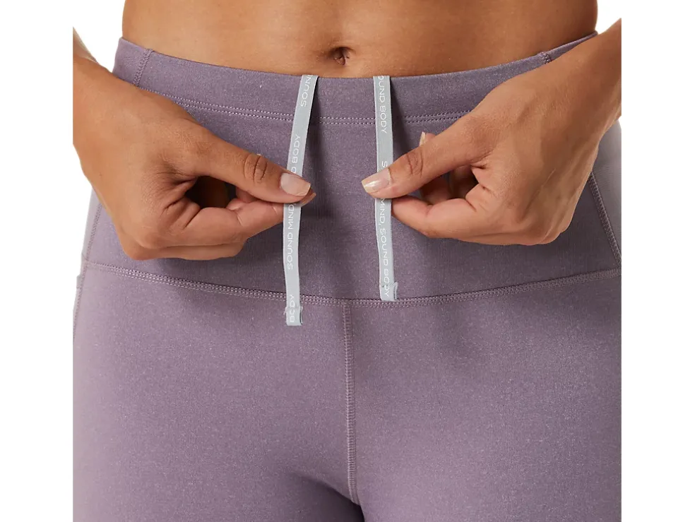 Sale ASICS DISTANCE SUPPLY 7/8 TIGHT Violet Quartz Heather