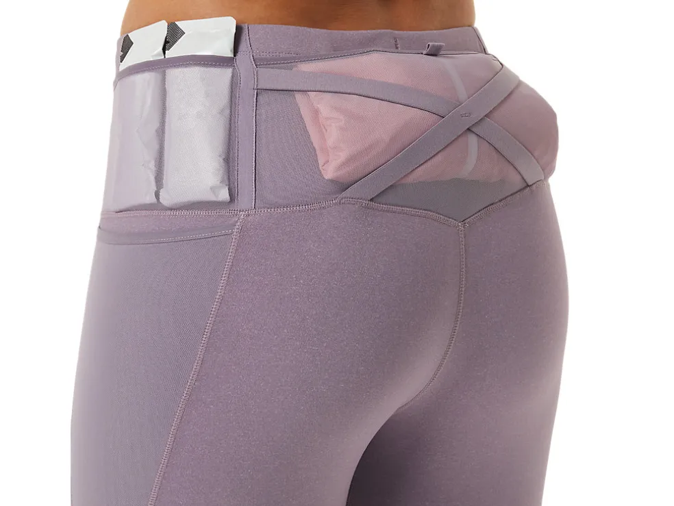 Sale ASICS DISTANCE SUPPLY 7/8 TIGHT Violet Quartz Heather