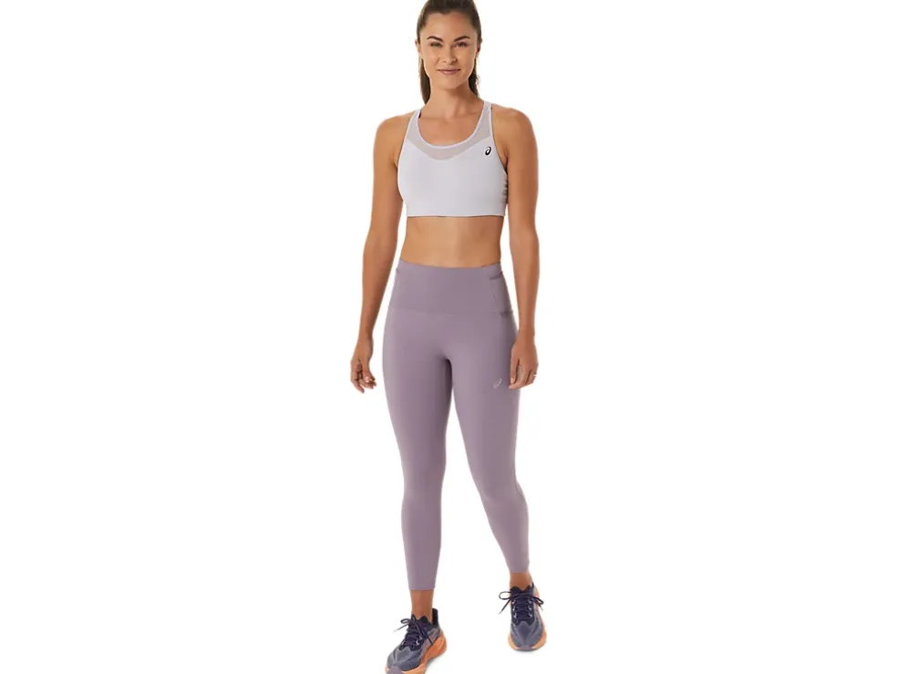 Sale ASICS DISTANCE SUPPLY 7/8 TIGHT Violet Quartz Heather