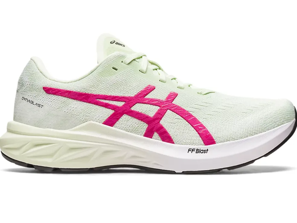 Hot ASICS DYNABLAST 3 Whisper Green/Pink Rave