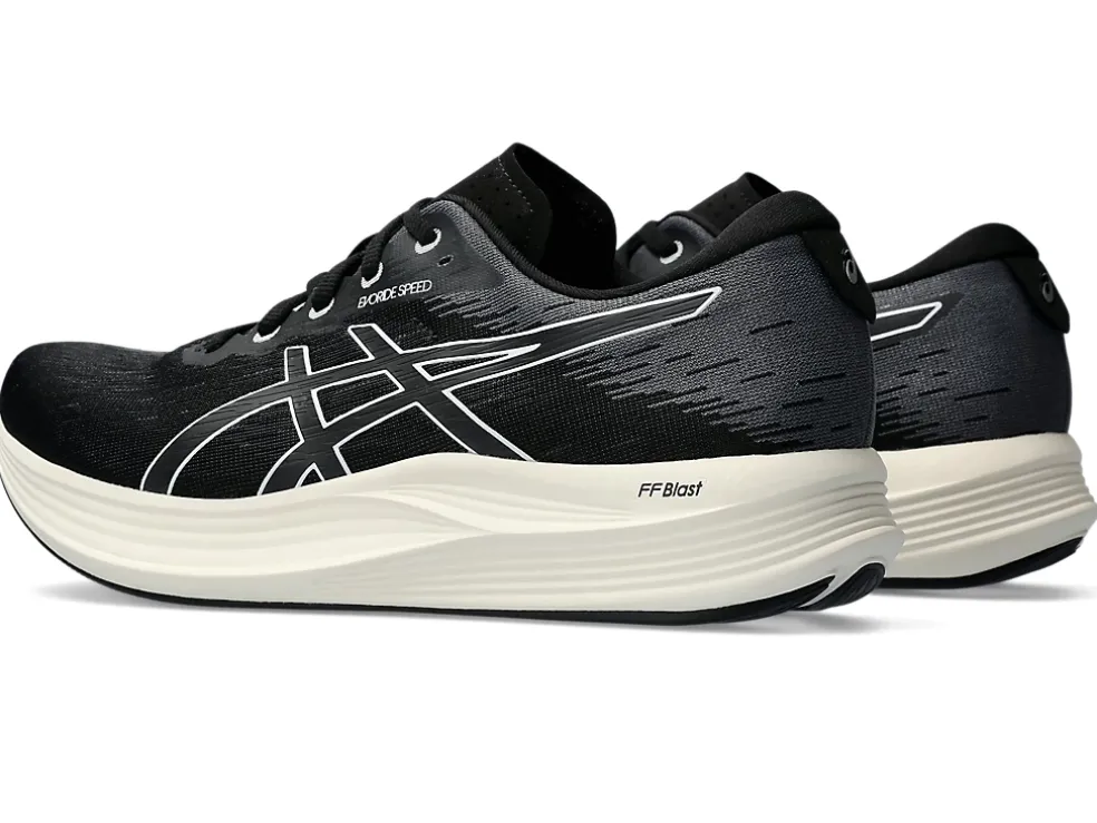 New ASICS EVORIDE SPEED 2 WIDE Black/White