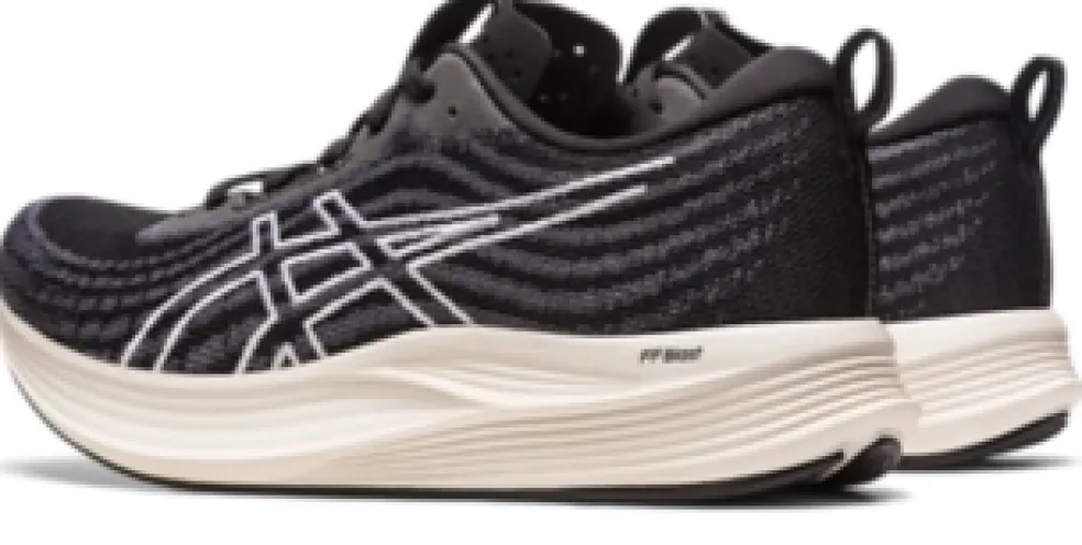 New ASICS EvoRide SPEED WIDE Black/White