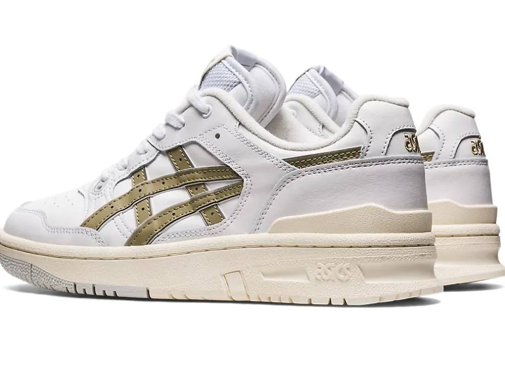 Online ASICS EX89 White/Safari Khaki