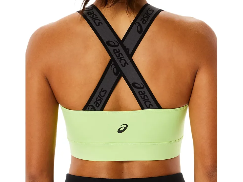 Fashion ASICS FIT SANA BRA Lime Green