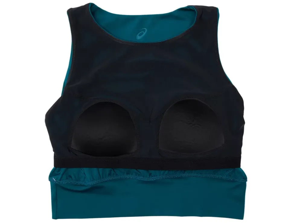 Shop ASICS FLEX BRA TOP Rich Teal