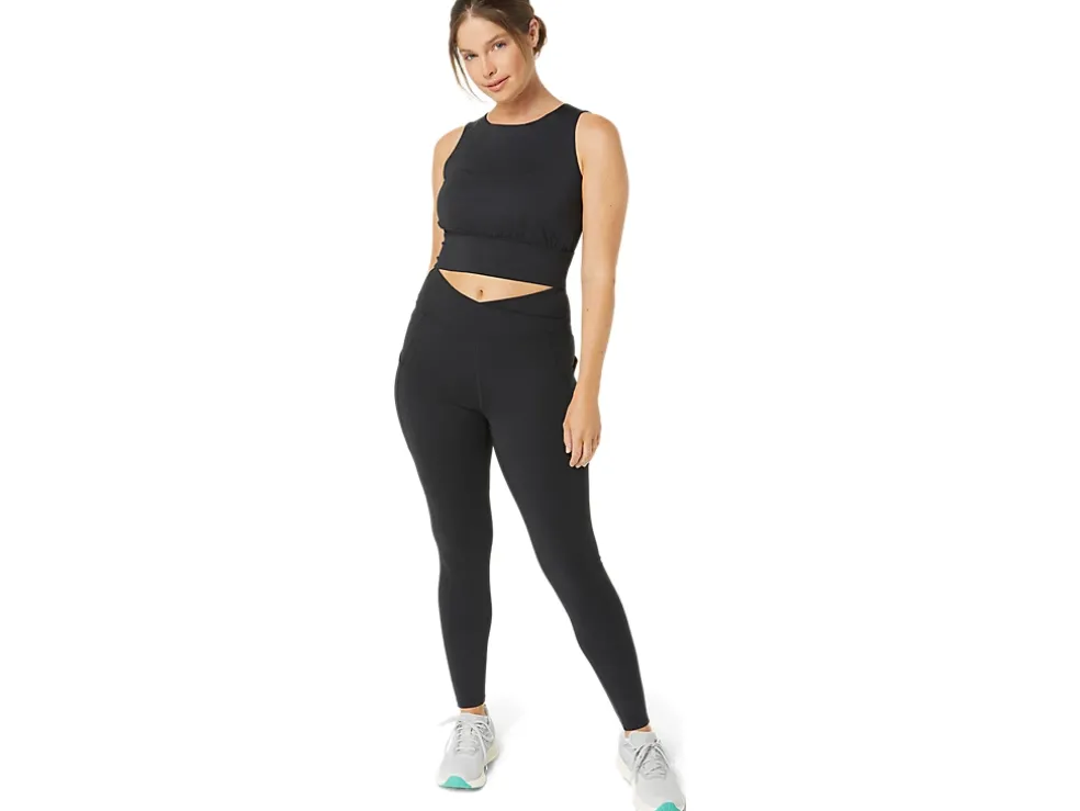 Shop ASICS FLEX BRA TOP Performance Black