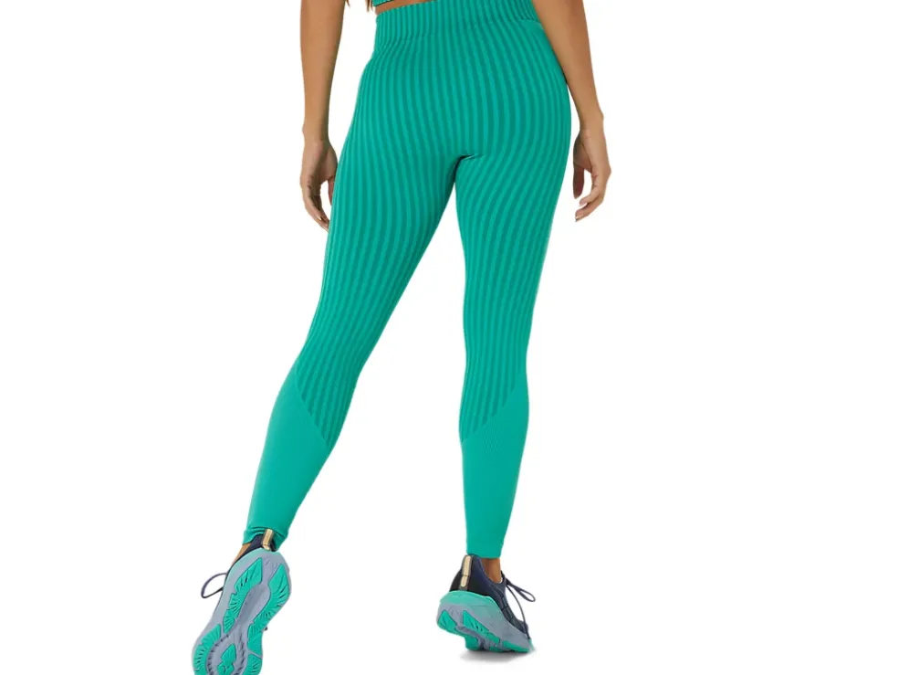 Clearance ASICS FLEX SEAMLESS TIGHT Aurora Green