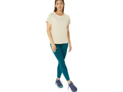 Clearance ASICS FLEX STRETCH SHORT SLEEVE TOP Beige