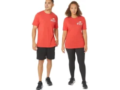 Fashion ASICS FUJI 1977 TEE Classic Red Heather