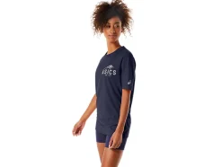 Shop ASICS FUJI 1977 TEE Peacoat Heather