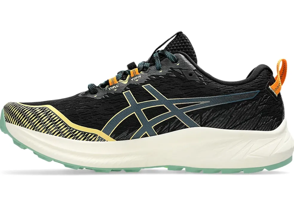 Discount ASICS Fuji Lite 4 Black/Magnetic Blue