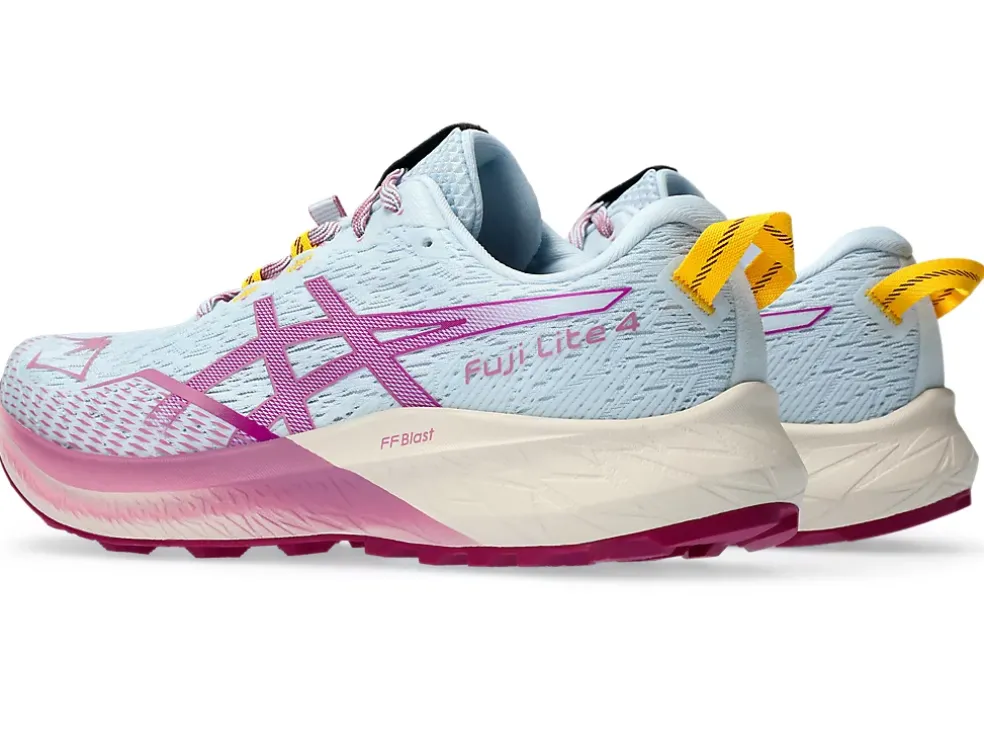 Cheap ASICS Fuji Lite 4 Light Blue/Blackberry