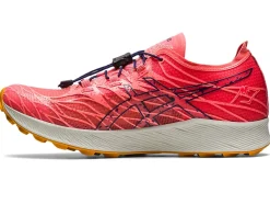 Cheap ASICS FujiSpeed Papaya/Indigo Blue