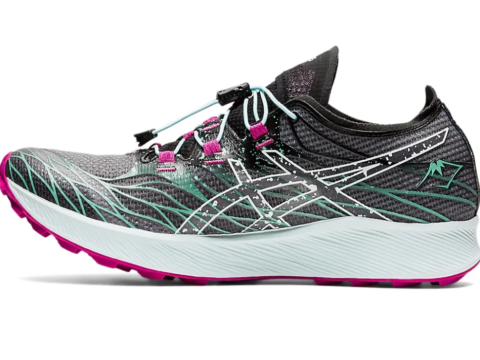 New ASICS FujiSpeed Black/Soothing Sea