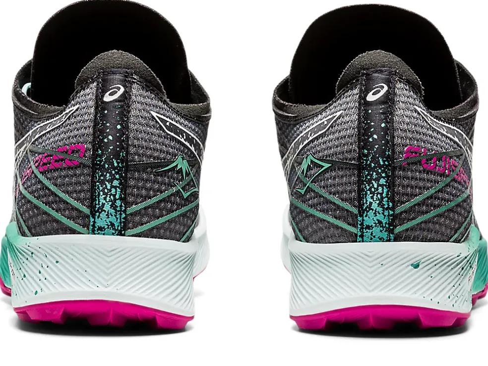 New ASICS FujiSpeed Black/Soothing Sea