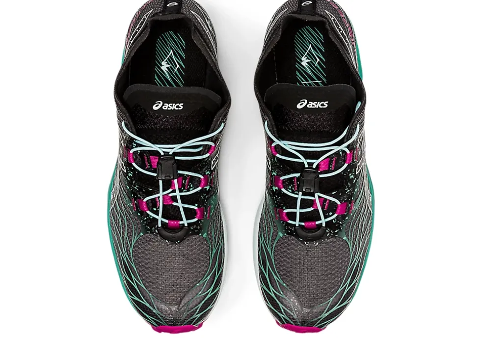 New ASICS FujiSpeed Black/Soothing Sea