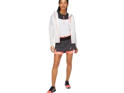 Cheap ASICS FUJITRAIL JACKET Brilliant White/Blazing Coral