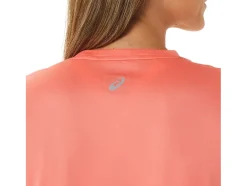 Flash Sale ASICS FUJITRAIL LOGO SHORT SLEEVE TOP Papaya