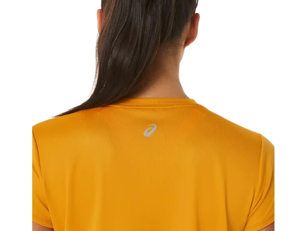 Online ASICS FUJITRAIL LOGO SHORT SLEEVE TOP Sandstorm
