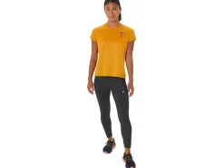 Online ASICS FUJITRAIL LOGO SHORT SLEEVE TOP Sandstorm