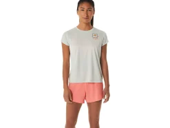 Cheap ASICS FUJITRAIL LOGO SHORT SLEEVE TOP Light Sage