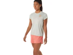 Cheap ASICS FUJITRAIL LOGO SHORT SLEEVE TOP Light Sage