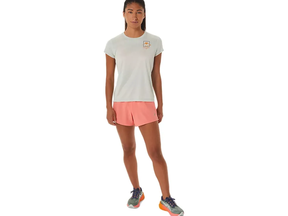 Cheap ASICS FUJITRAIL LOGO SHORT SLEEVE TOP Light Sage