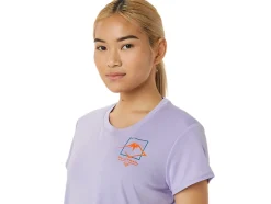 Outlet ASICS FUJITRAIL LOGO SHORT SLEEVE TOP Vapor