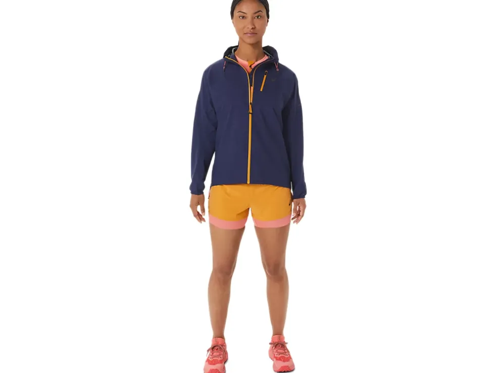 Flash Sale ASICS FUJITRAIL 2-N-1 SHORT Sandstorm/Papaya