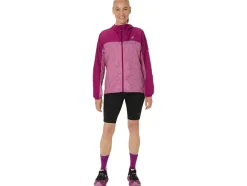 Cheap ASICS FUJITRAIL PACKABLE JACKET Soft Berry/Blackberry