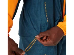 Discount ASICS FUJITRAIL PACKABLE JACKET Fellow Yellow/Magnetic Blue
