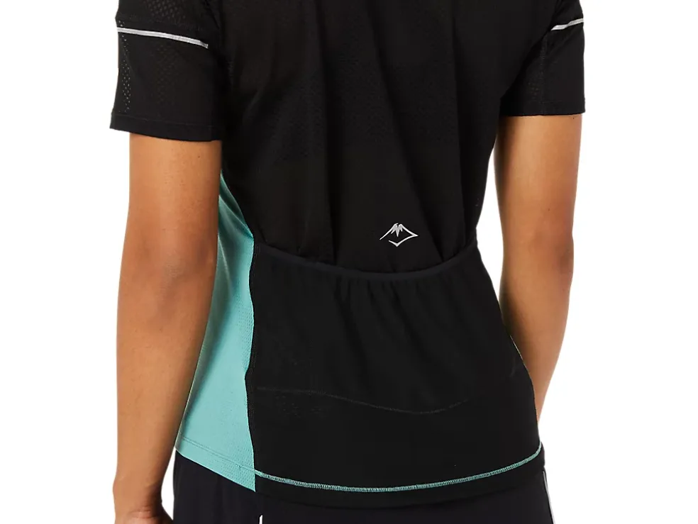 Hot ASICS FUJITRAIL TOP Sage/Performance Black