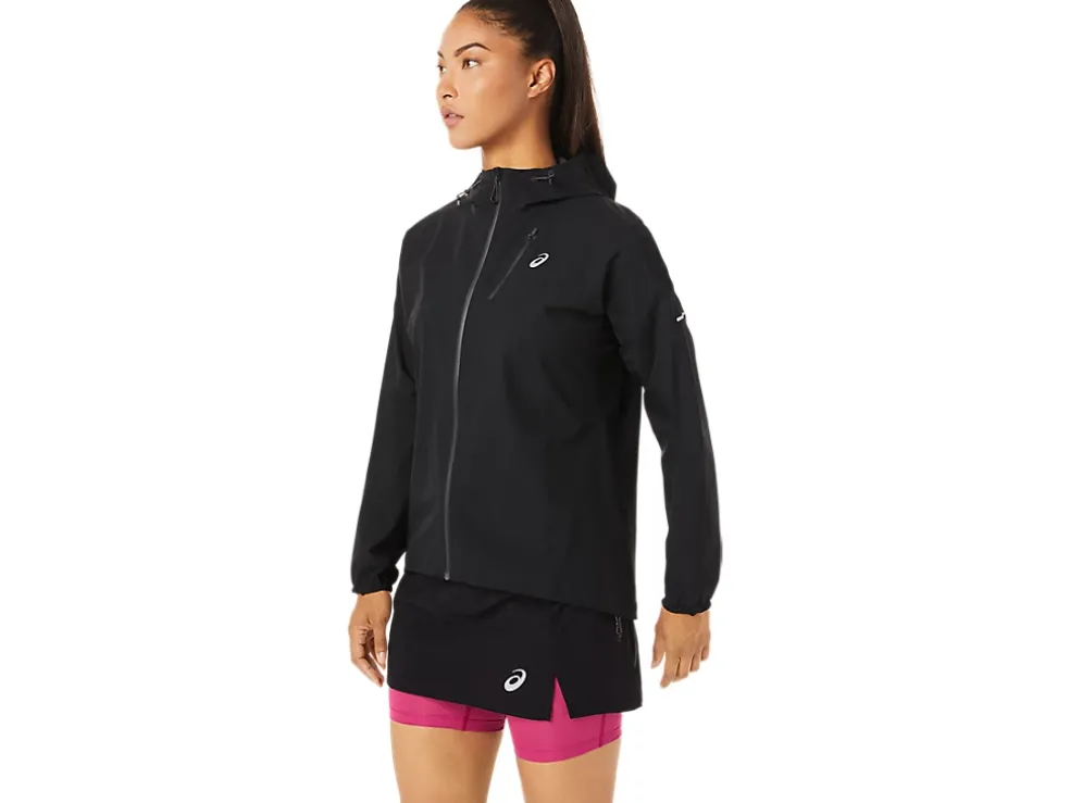 Store ASICS FUJITRAIL WATERPROOF JACKET Performance Black