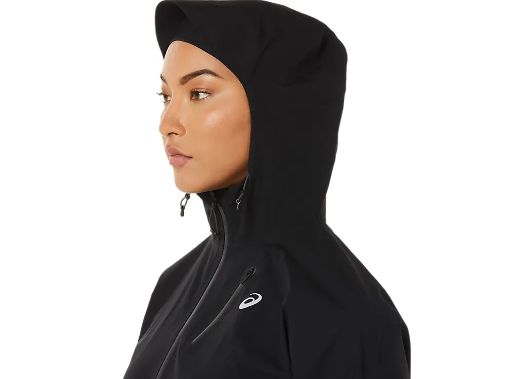 Store ASICS FUJITRAIL WATERPROOF JACKET Performance Black