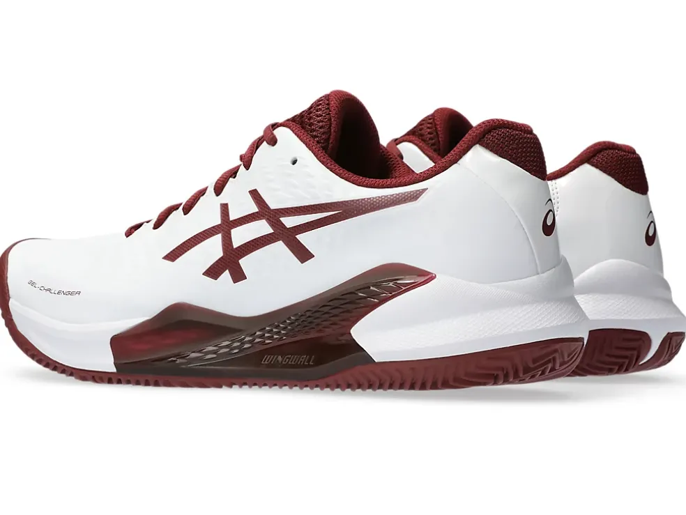 Outlet ASICS GEL-CHALLENGER 14 CLAY White/Antique Red