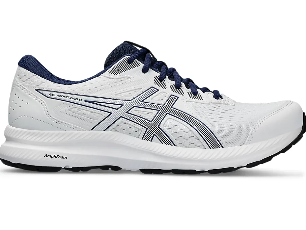 Online ASICS GEL-CONTEND 8 White/Blue Expanse