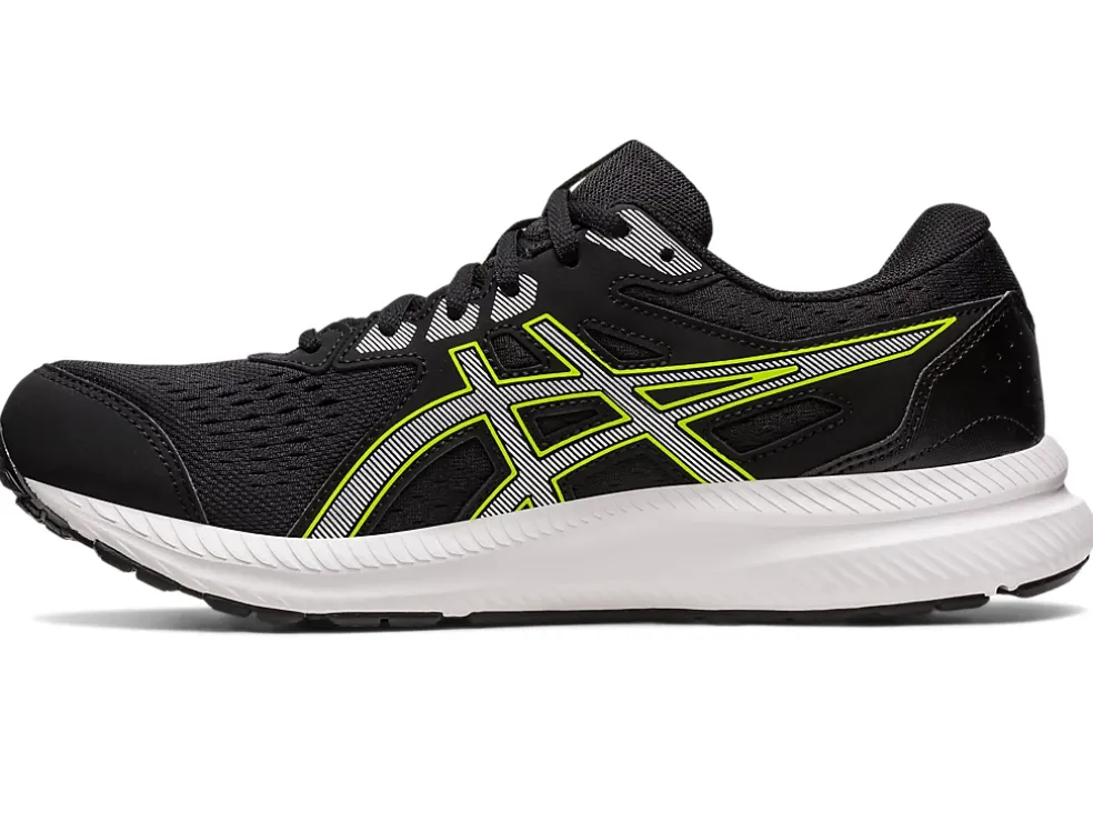 Clearance ASICS GEL-CONTEND 8 Black/Pure Silver