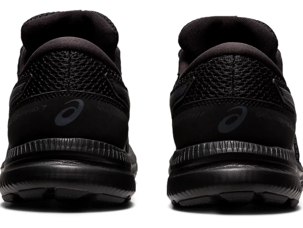 Cheap ASICS GEL-CONTEND 7 EXTRA WIDE Black/Carrier Grey