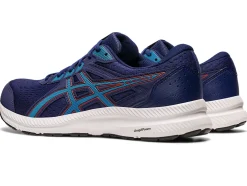 Online ASICS GEL-CONTEND 8 EXTRA WIDE Indigo Blue/Island Blue