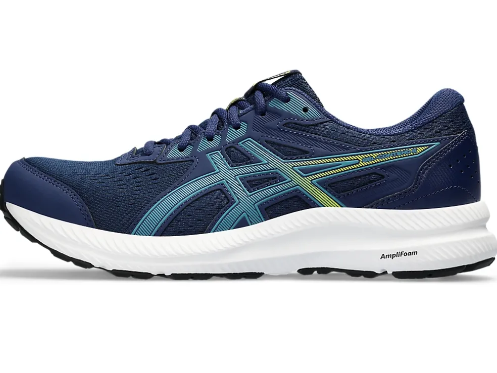 Discount ASICS GEL-CONTEND 8 EXTRA WIDE Blue Expanse/Blue Teal