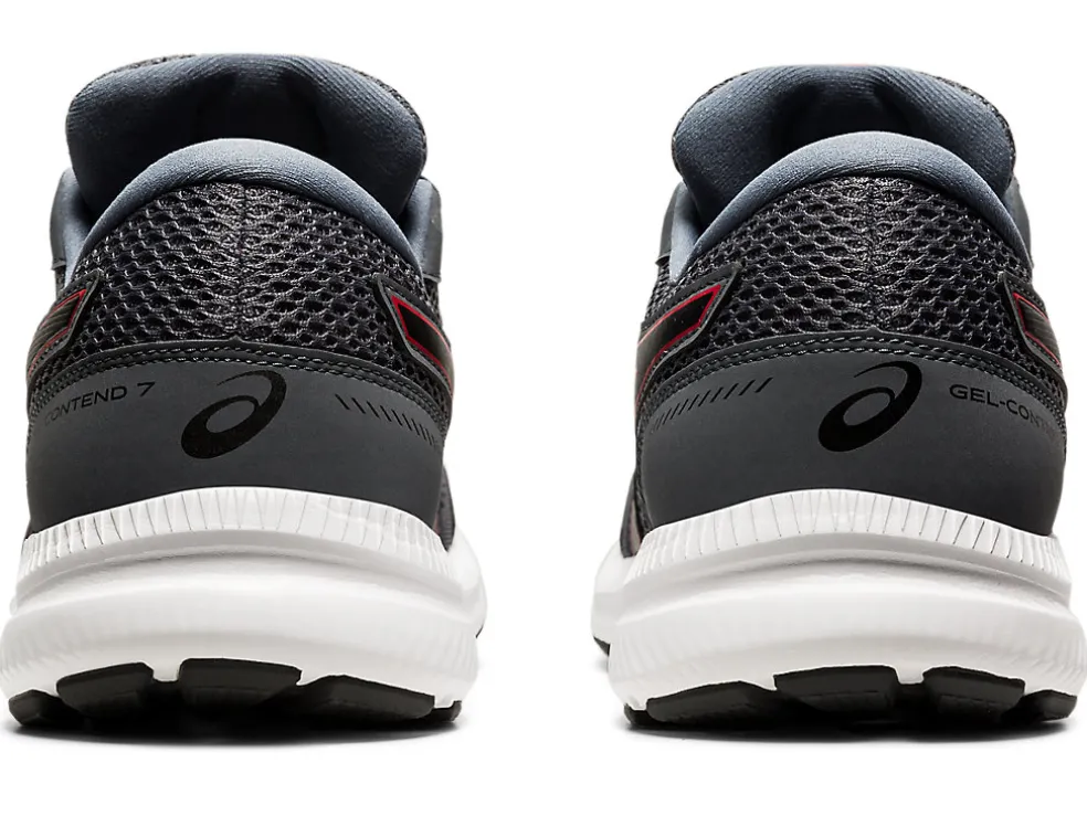 Fashion ASICS GEL-CONTEND 7 EXTRA WIDE Carrier Grey/Classic Red