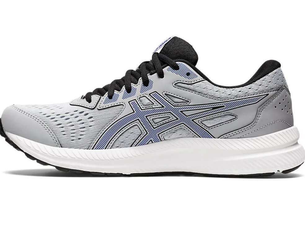 Best ASICS GEL-CONTEND 8 EXTRA WIDE Piedmont Grey/Asics Blue