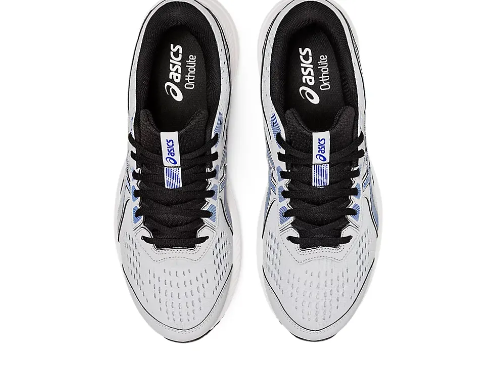 Best ASICS GEL-CONTEND 8 EXTRA WIDE Piedmont Grey/Asics Blue