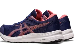 Shop ASICS GEL-CONTEND 8 WIDE Indigo Blue/Papaya