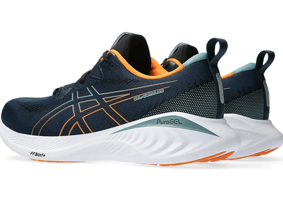 Shop ASICS GEL-CUMULUS 25 French Blue/Bright Orange