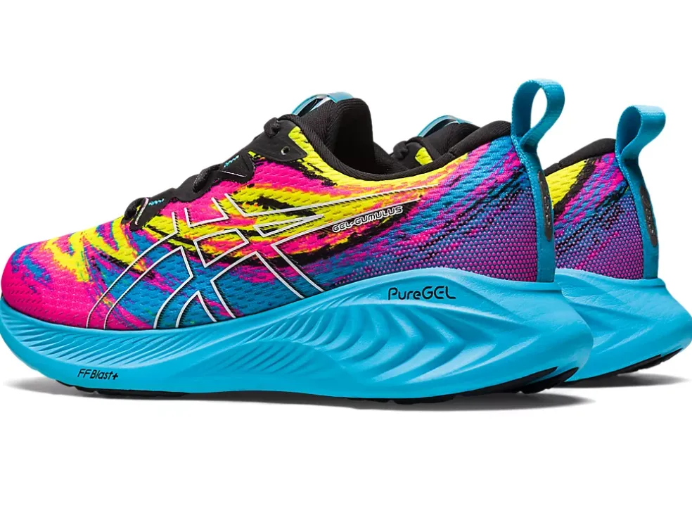 Shop ASICS GEL-CUMULUS 25 Aquarium/Vibrant Yellow